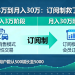从月入 3 万到月入 30 万：订阅制救了我的命